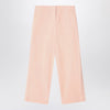 Burberry Light pink pants in cotton blend
