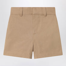  Burberry Beige cotton blend shorts
