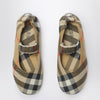 Burberry Check pattern nylon-blend ballerina