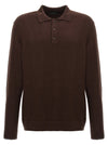 Zanone Cashmere Wool Polo Shirt