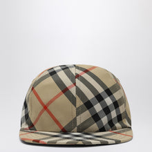  Burberry Check pattern baseball cap