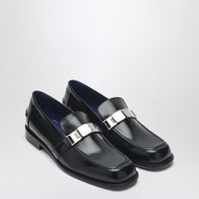  Burberry Mocassino Tower black in leather