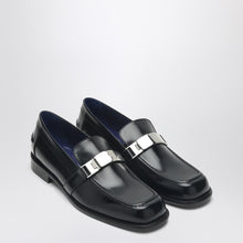  Burberry Mocassino Tower black in leather