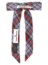 Vivienne Westwood Rtw Tartan Hair Clip