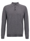 Zanone Virgin Wool Polo Shirt