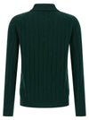 Zanone Braided Wool Polo Shirt