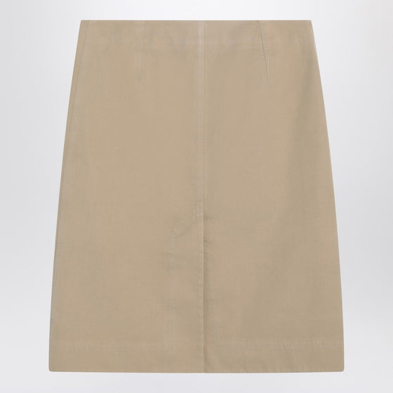 Burberry Beige cotton skirt