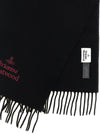 Vivienne Westwood Logo Embroidery Scarf