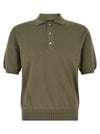 Zanone Cotton Knit Polo Shirt