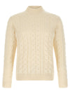 Zanone Braided Turtleneck Sweater