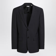  Burberry Navy blue wool blend jacket