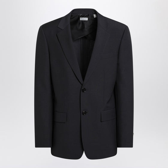 Burberry Navy blue wool blend jacket