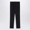 Burberry Classic navy blue wool blend trousers