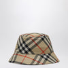 Burberry Fisherman''s hat with Check pattern