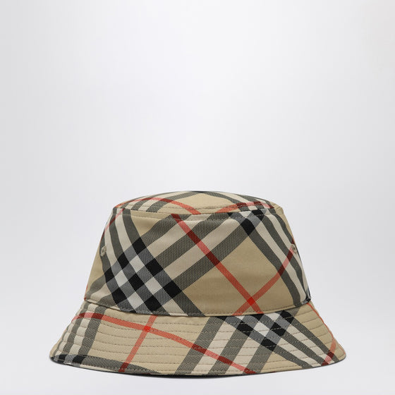 Burberry Fisherman''s hat with Check pattern