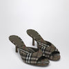Burberry Mews mule with Check pattern