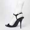 Balenciaga Avenue Sock black sandal in patent leather and mesh