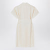 Burberry Ivory trench dress in viscose