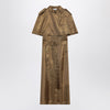 Burberry Viscose twill trench dress