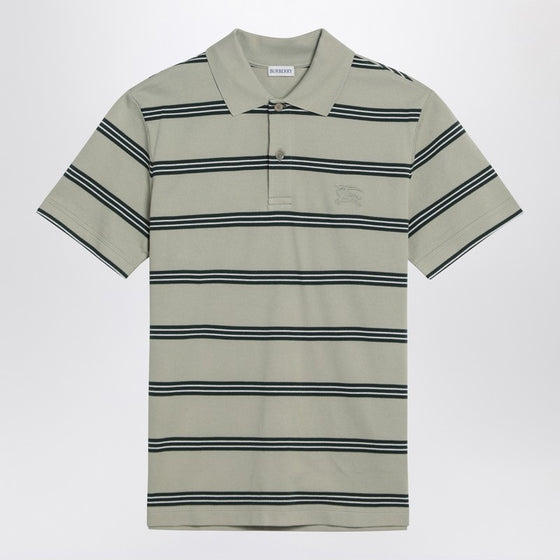 Burberry Striped polo in cotton piqué