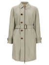Burberry Car Coat Silk