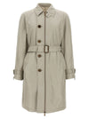 Burberry Car Coat Silk