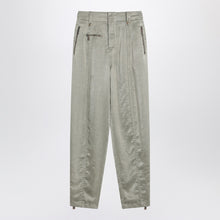  Burberry Trousers with B Shield emblem in lyocell