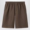 GUCCI Shorts in GG linen blend fabric