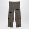 Burberry Cargo pants check pattern in silk blend
