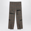 Burberry Cargo pants check pattern in silk blend