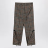 Burberry Cargo pants check pattern in silk blend