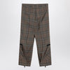 Burberry Cargo pants check pattern in silk blend