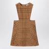 Burberry Corduroy check-patterned overalls