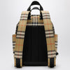 Burberry Check motif diaper backpack