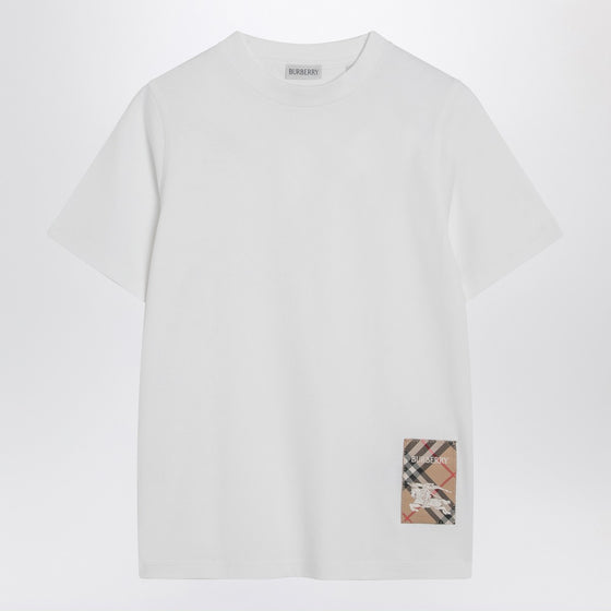 Burberry White cotton T-shirt