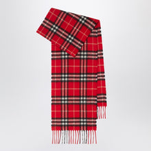  Burberry Cashmere scarf with check pattern