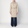 Burberry Beige cotton trench coat with belt