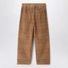 Burberry Check-pattern trousers in corduroy
