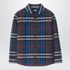 Burberry Gray shirt with Check pattern