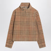Burberry Corduroy jacket with Check pattern