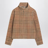 Burberry Corduroy jacket with Check pattern
