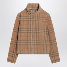  Burberry Corduroy jacket with Check pattern