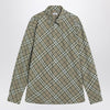 Burberry Saxon Green check-patterned shirt