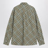 Burberry Saxon Green check-patterned shirt