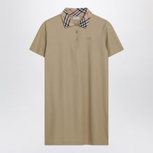  Burberry Beige cotton polo dress