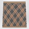 Burberry Wool and mohair blend check mini skirt