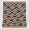 Burberry Wool and mohair blend check mini skirt