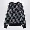 Burberry Check-pattern wool blend sweater