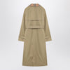 Burberry Castleford double-breasted trench with Check collar
