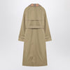 Burberry Castleford double-breasted trench with Check collar